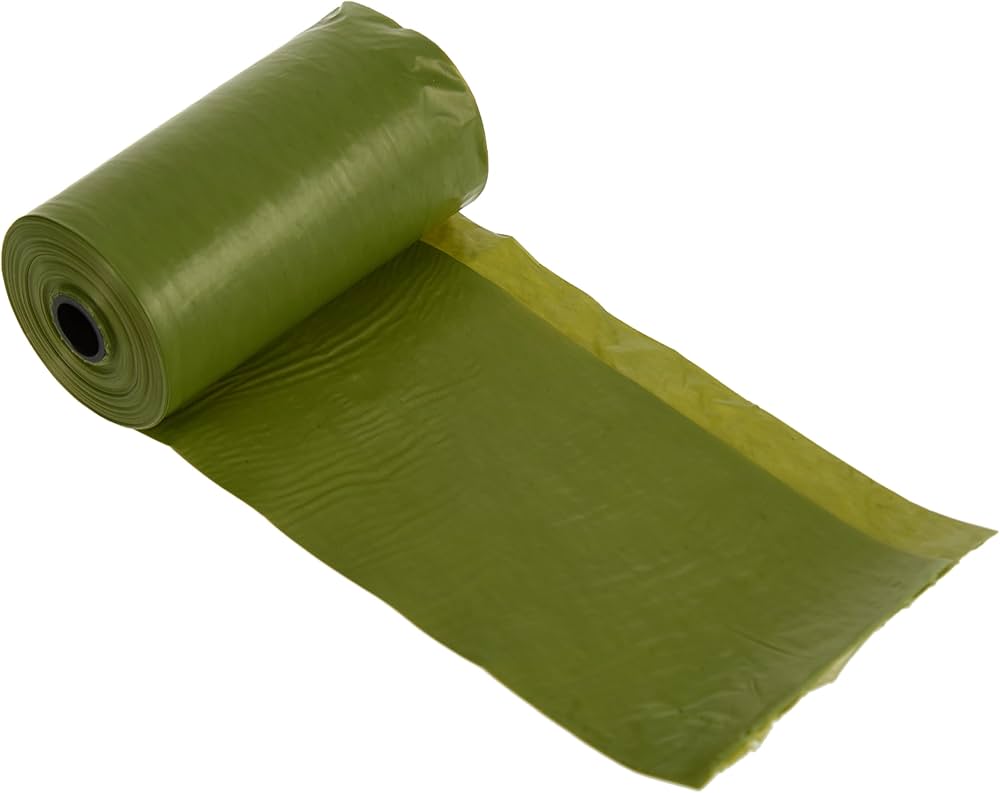EcoPet Biodegradable Waste Bags – 8 Rolls (15 Bags/Roll)