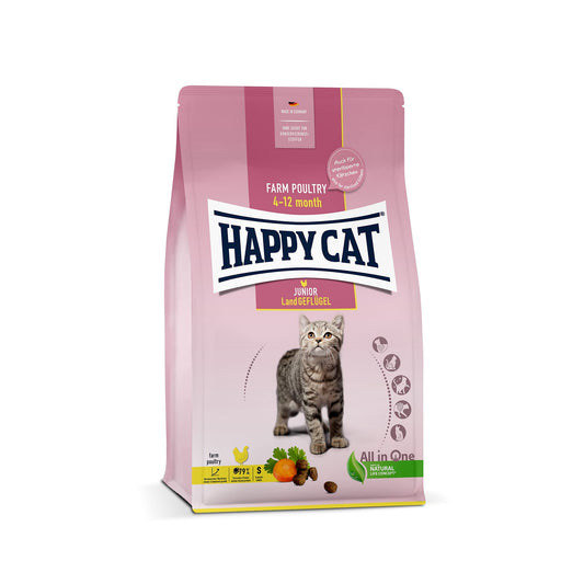 Happy Cat Junior Land Geflugel (Poultry) 1.3 Kg