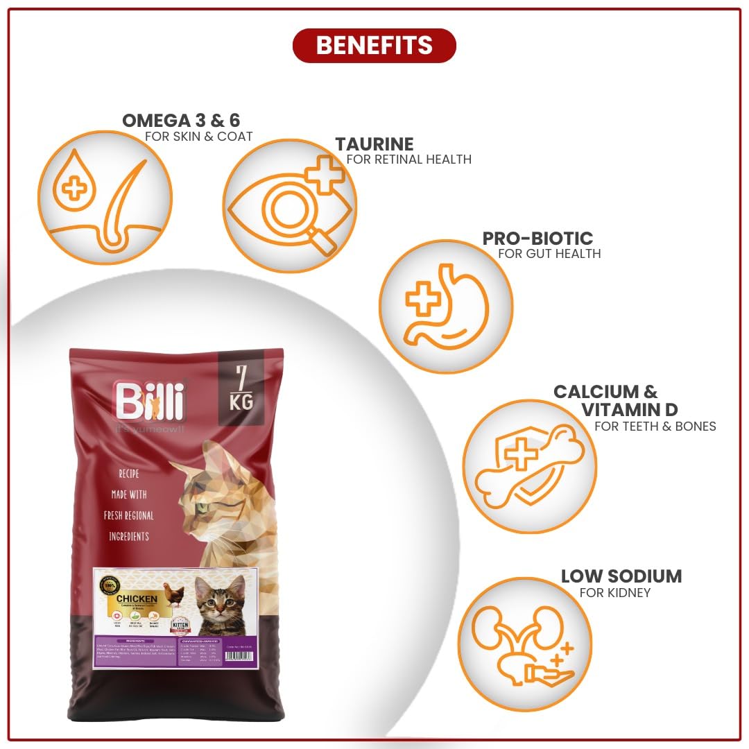 Billi Kitten Real Chicken Cat Food