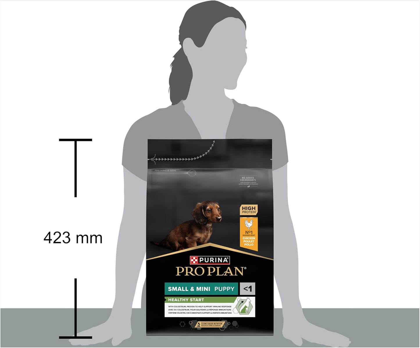Purina Pro Plan Healthy Start Small and Mini Puppy, Dry Dog food with Chicken, 3 kg
