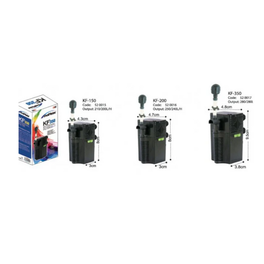 KW Zone Dophin Internal Aquarium Filter