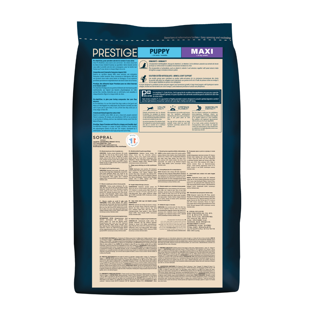 Pro nutrition Prestige Puppy Maxi
