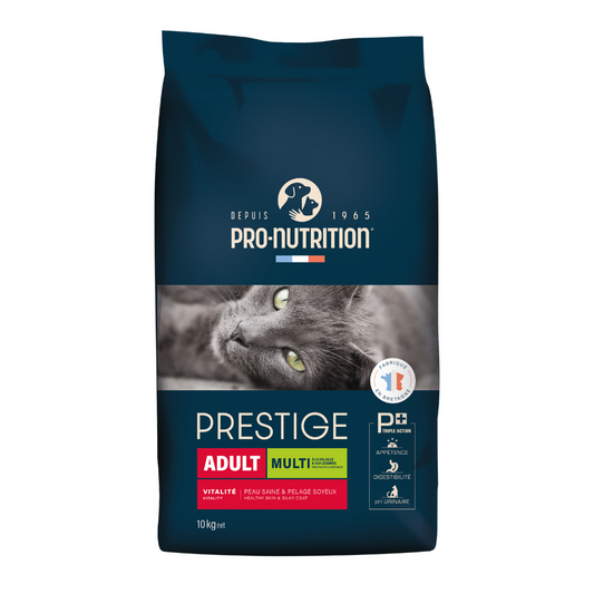Prestige Cat Food Adult Multi Flavour – 10kg Complete Nutrition