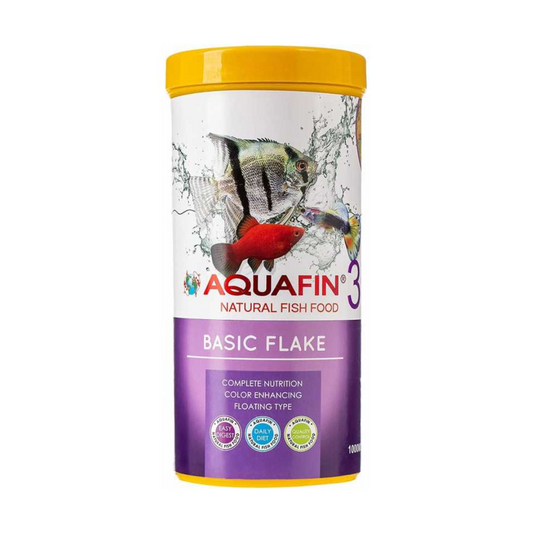 KW Zone Aquafin Basic Flake Fish Food [Volume - 100ml]