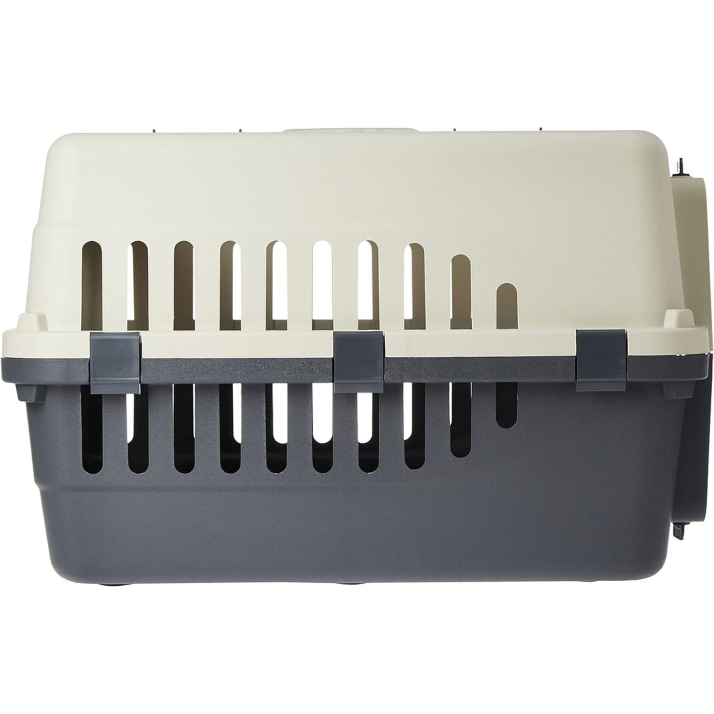 Pet Mode Plastic Pet Carrier Top & Spring Lock Front Door - 50x35x32cm