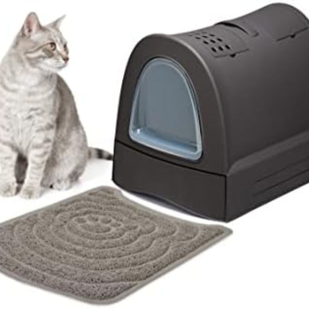 Imac Zuma Cat Litter Box with Hood - 40 x 56 x 42.5cm