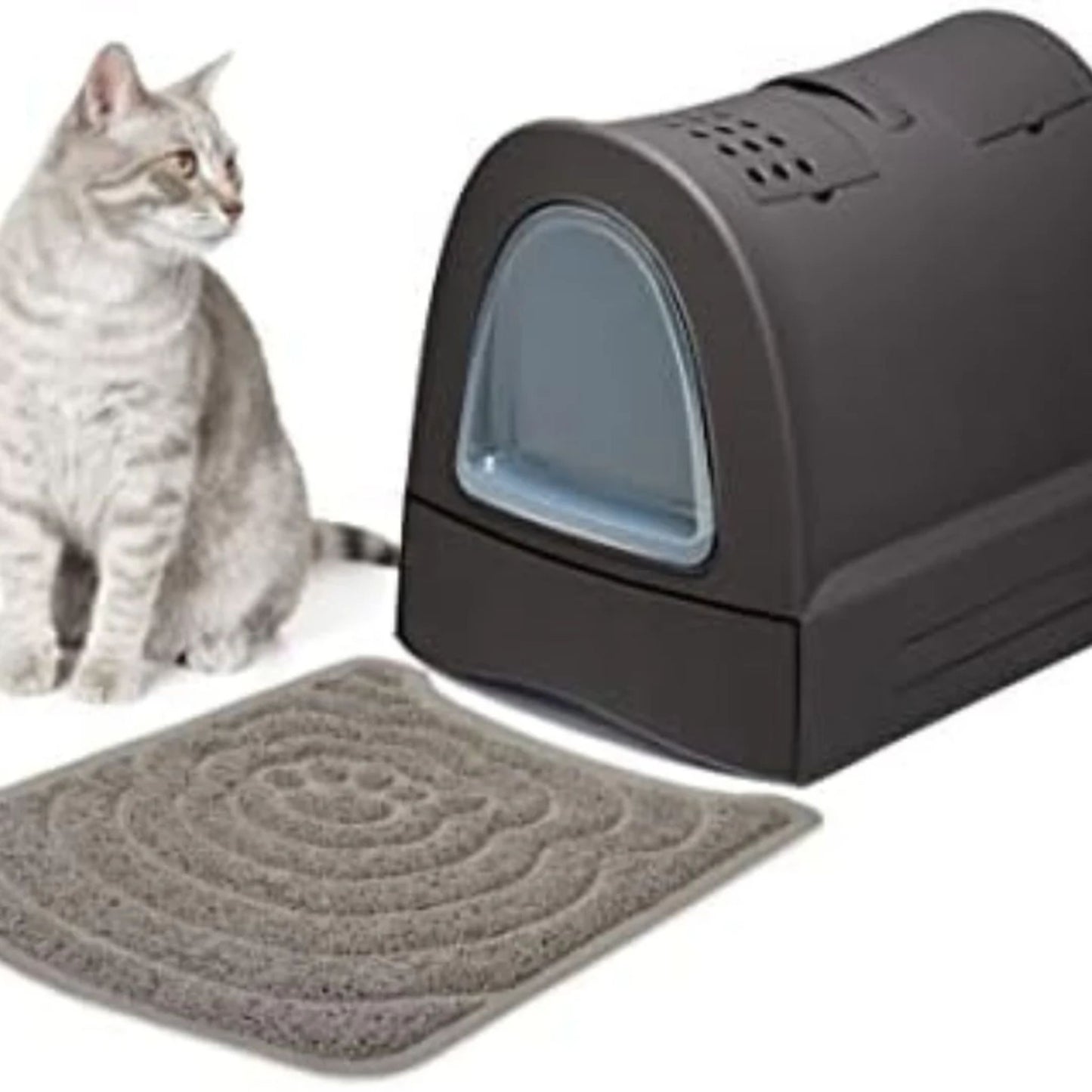 Imac Zuma Cat Litter Box With Hood - 40x56x42.5cm