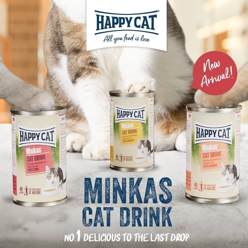 Happy Cat Minkas Cat Drink (3 Flavour) Box