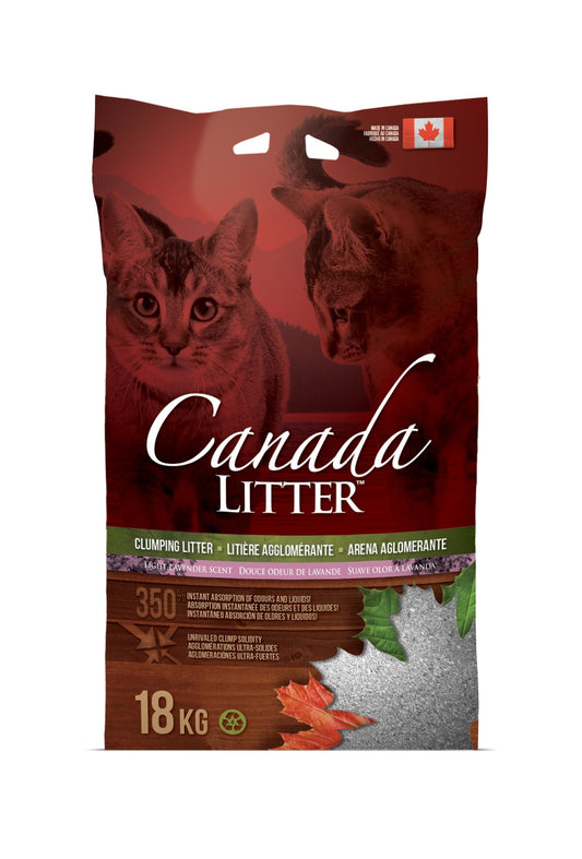 Canada Cat Litter Clumping, Baby Powder Scent, 18 Kg