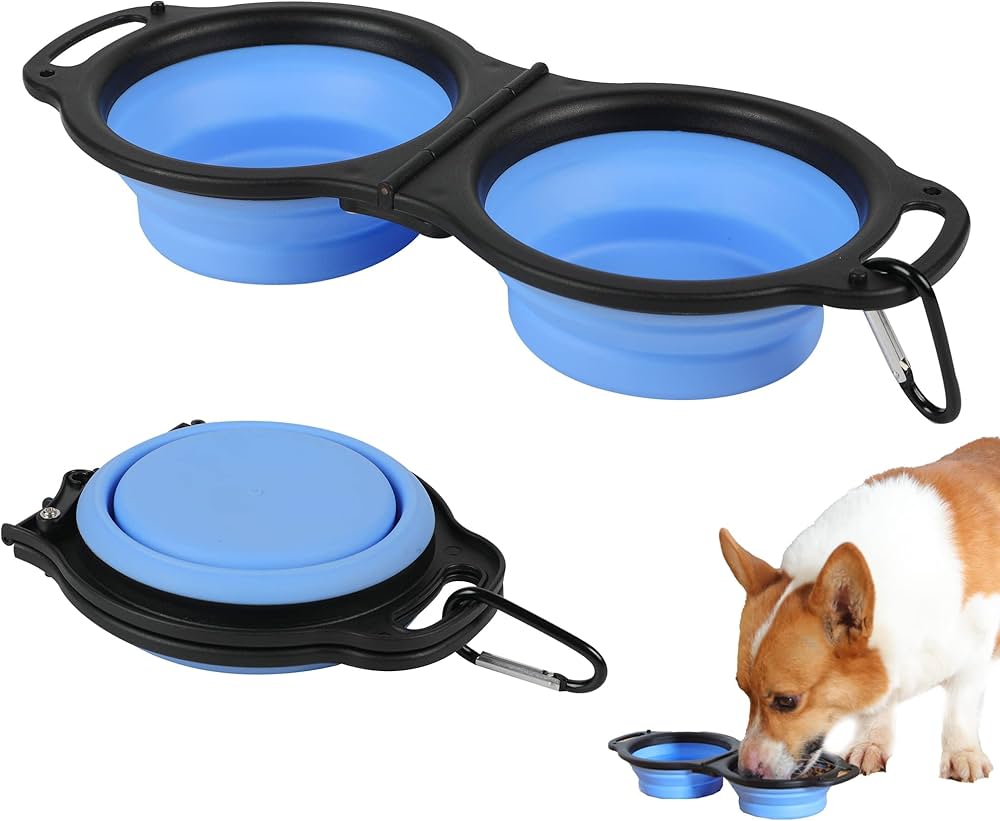 Imac Silicone Travel Dog Bowl – 700ml – Collapsible & Portable