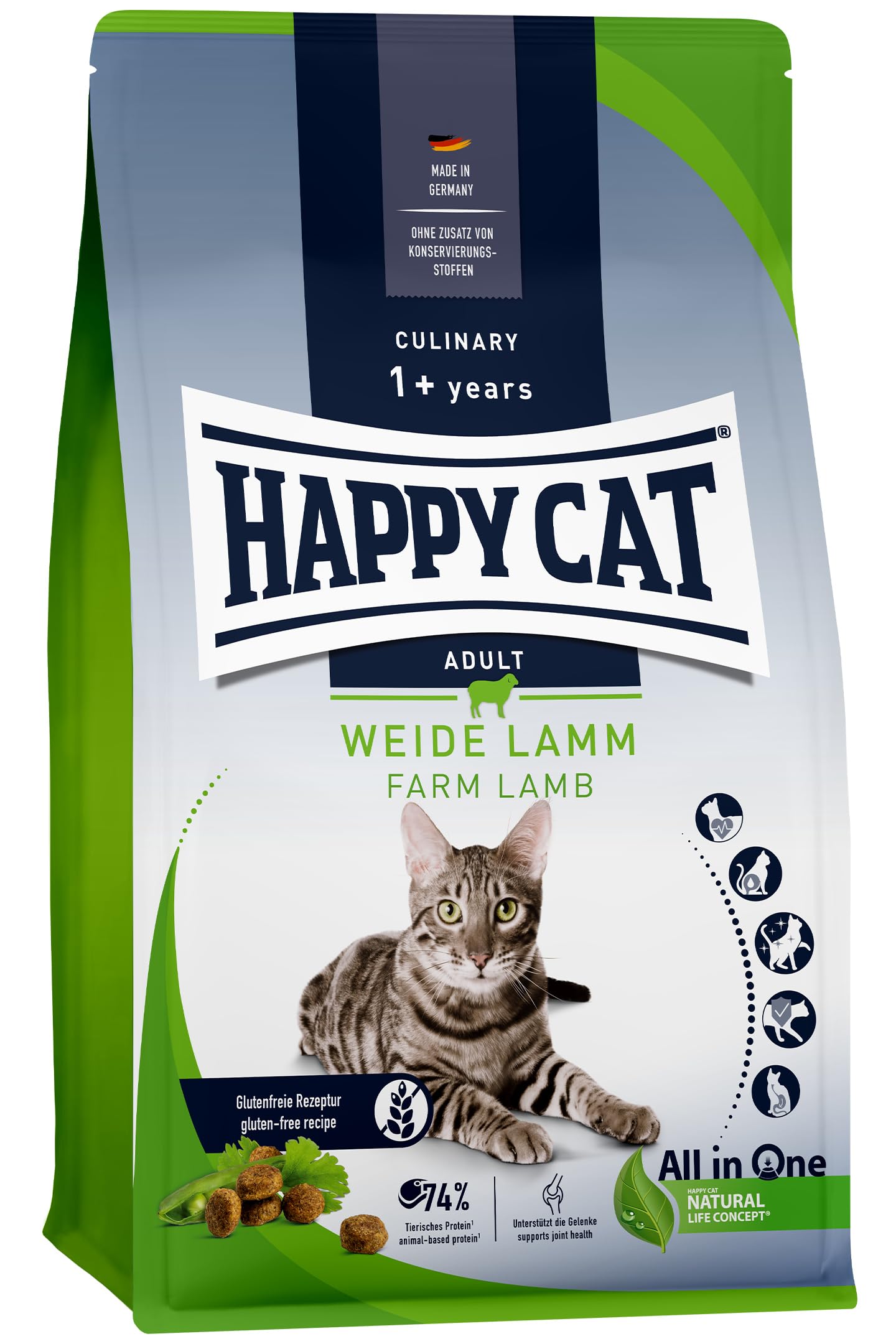 Happy Cat Culinary Adult Weide - Lamm