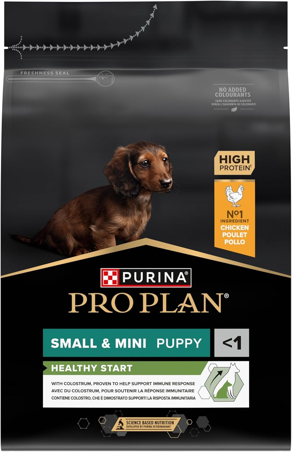 Purina Pro Plan Healthy Start Small and Mini Puppy, Dry Dog food with Chicken, 3 kg