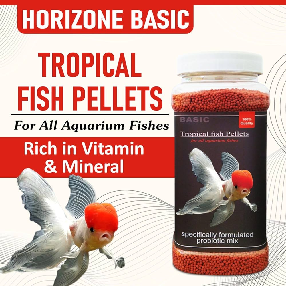 Horizone Tropical Fish Food Pellets – 180g