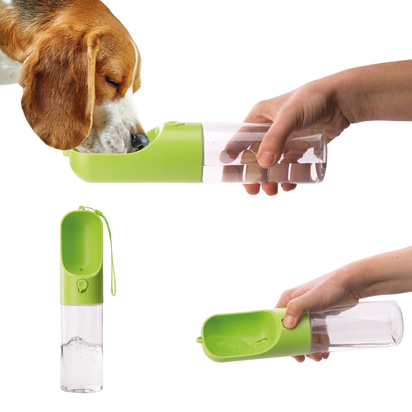 Imac Onetouch Pet Water Bottle – 400 ml – Leakproof Travel Bottle
