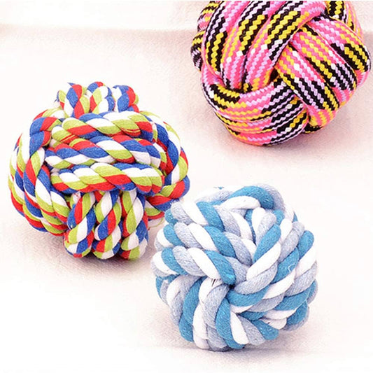 Duvo+ Smurfette Rope Ball With Loop 28Cm