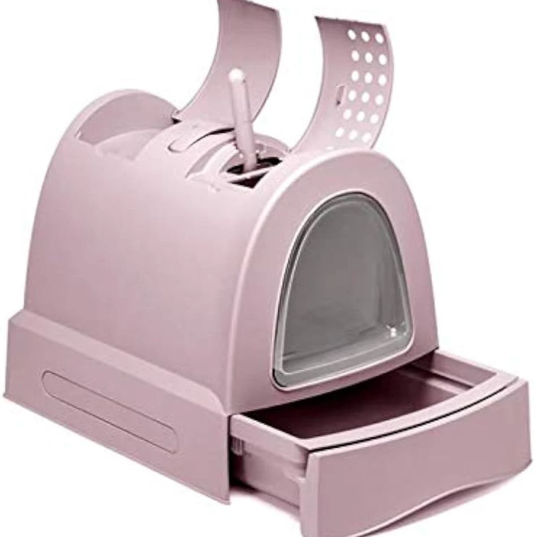 Imac Zuma Cat Litter Box with Hood - 40 x 56 x 42.5cm