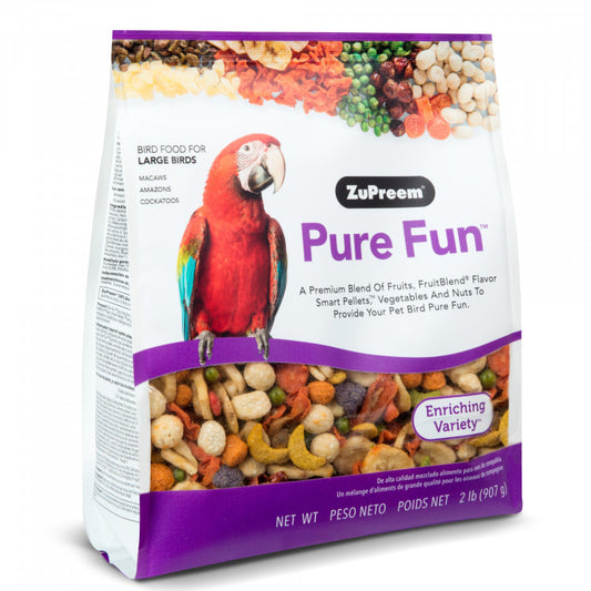 ZuPreem Pure Fun Large Parrots 2Lb (907g)