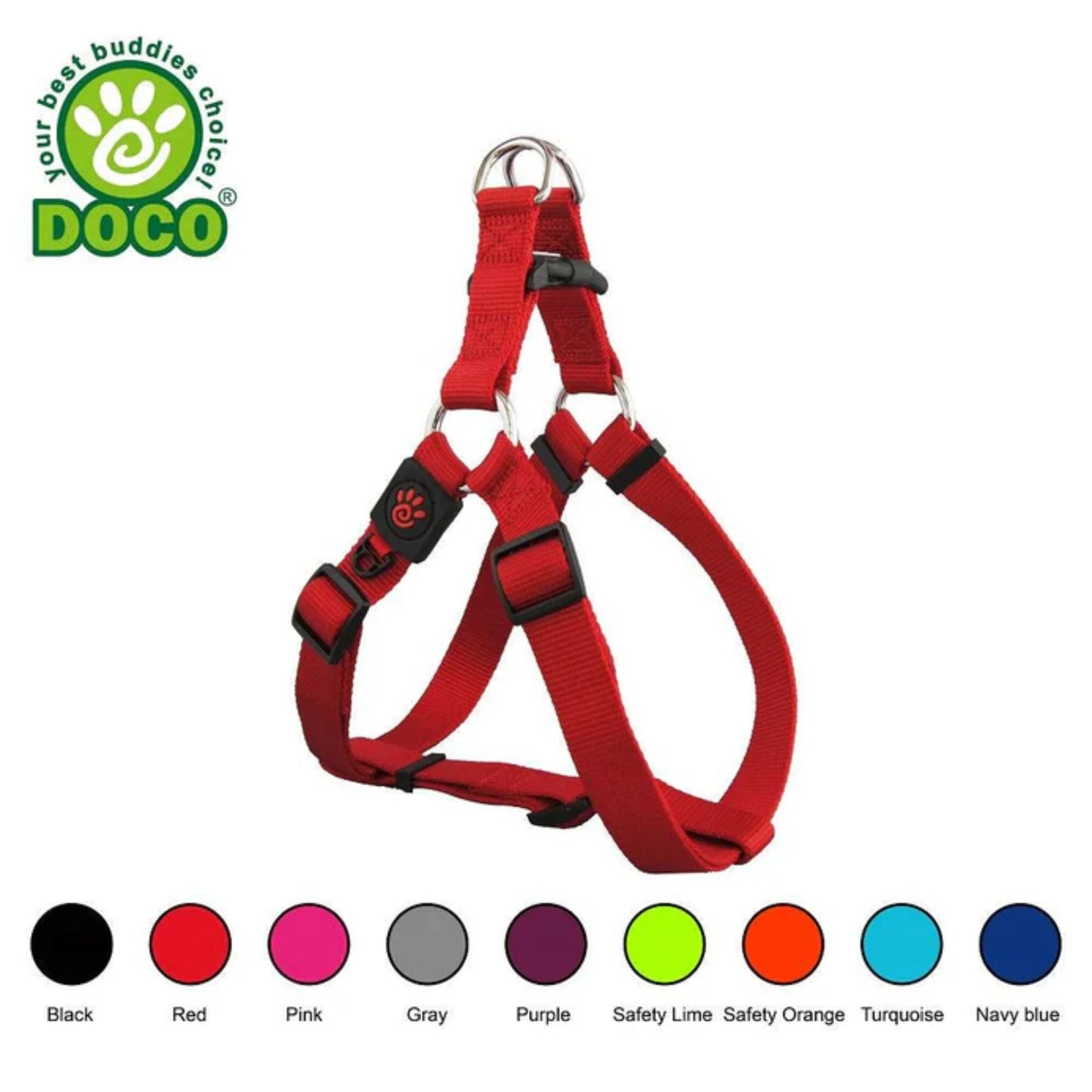 Doco Signature Step-In Dog Harness Comfortable Harness