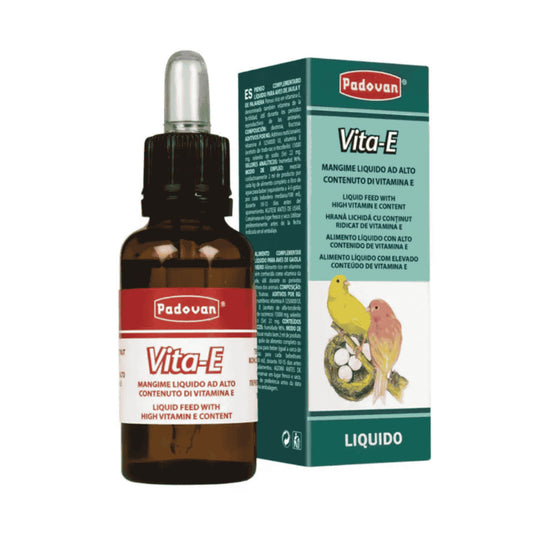 Padovan Vita-E Liquid Supplement for Pets – 30ml Immune Boost