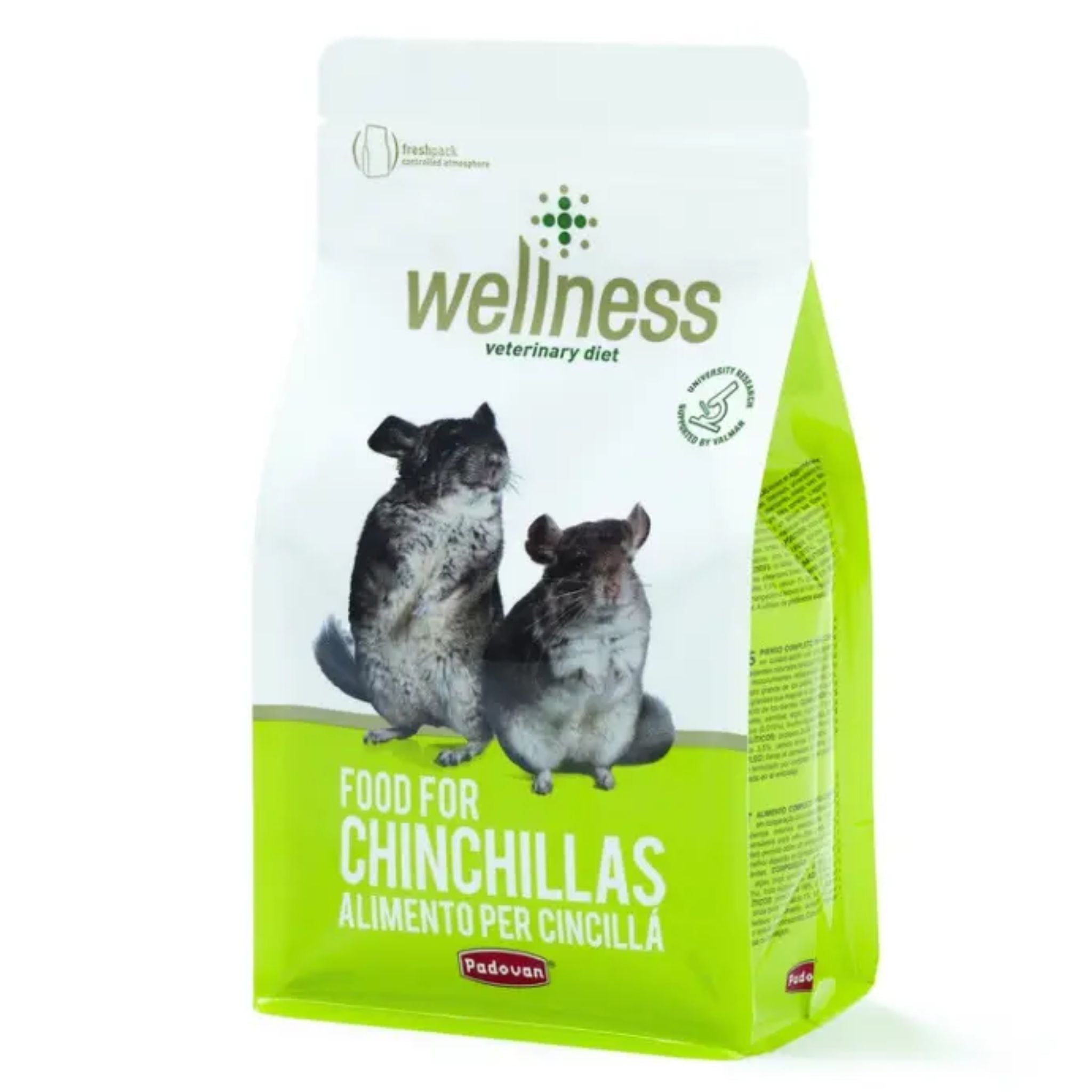 Padovan Wellness Chinchillas Food – 1kg Complete Diet