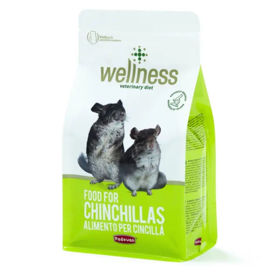 Padovan Wellness Chinchillas Food – 1kg Complete Diet