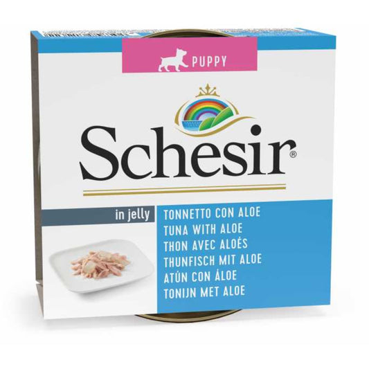Schesir Puppy Wet Food Tuna & Aloe 150G