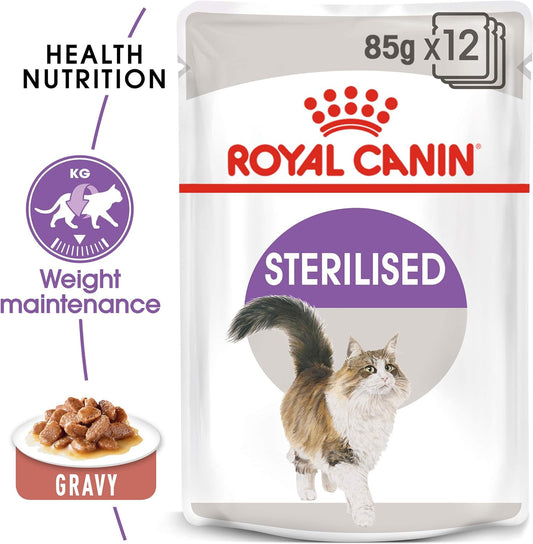 Feline Health Nutrition Sterilised Gravy (Wet Food - Pouches)