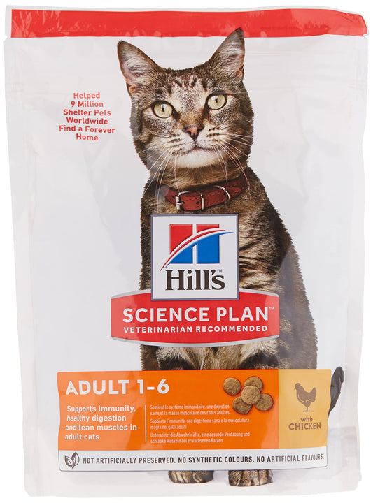 Hills Science Plan Adult Cat Food With Chicken