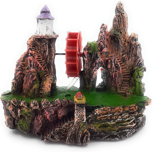 Kw Zone Aquarium Resin Decoration: U - 231(17.5X12X17.8Cm)