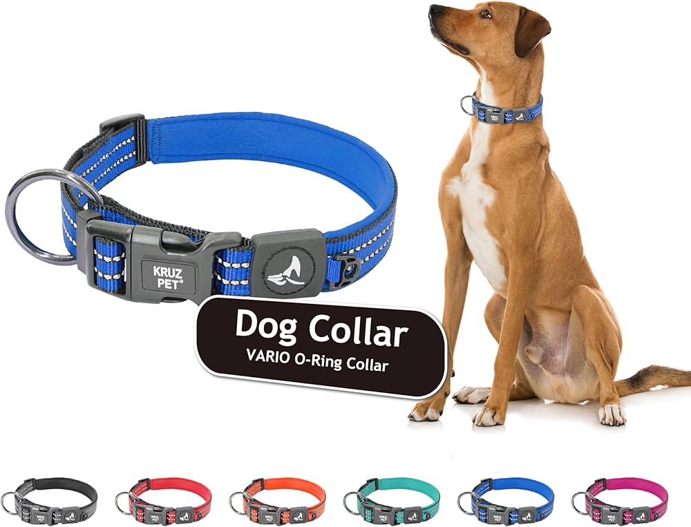 Doco Vario O - Ring Collar With Reflective Stitchingcolor