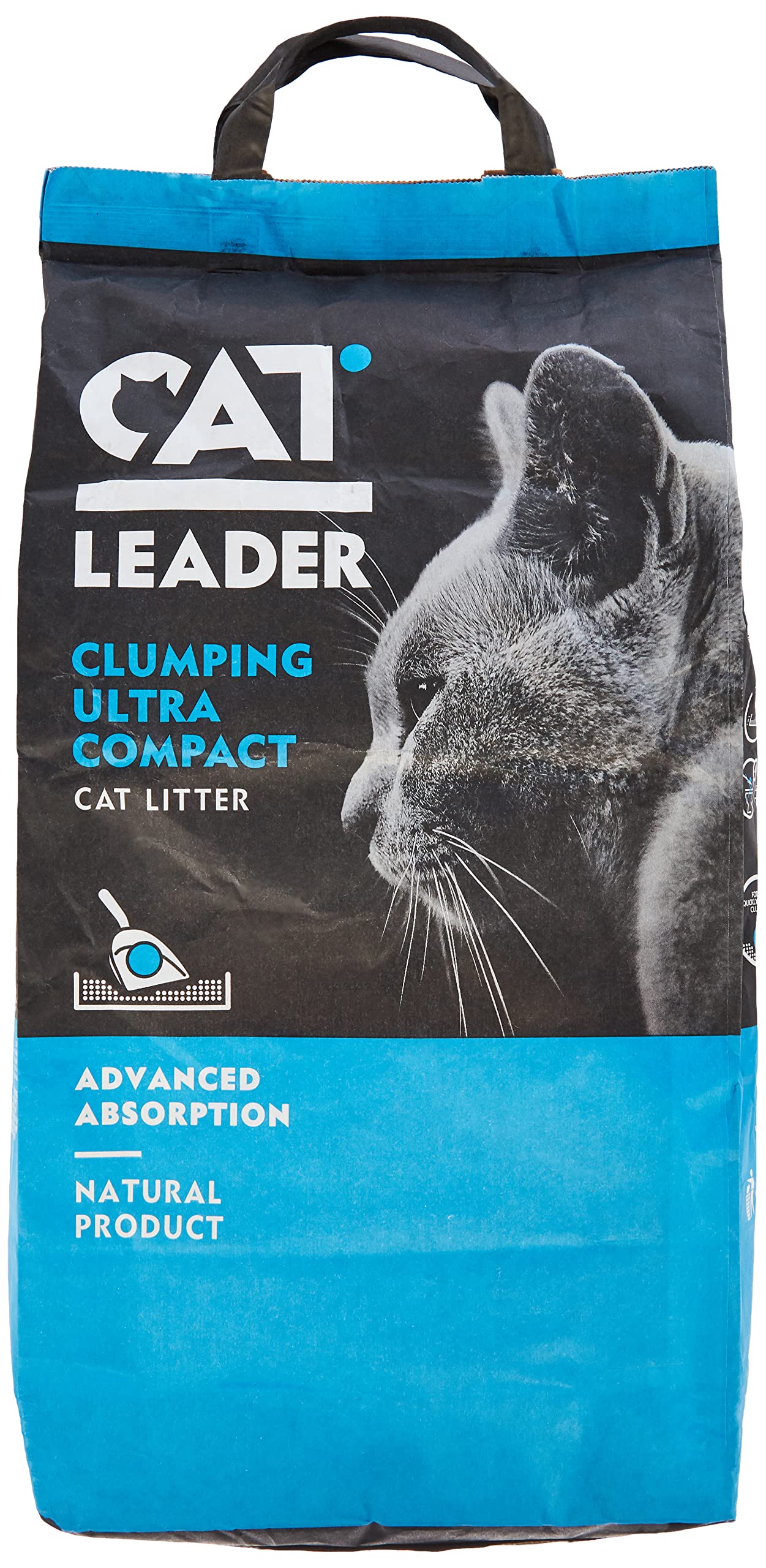 Cat Leader Ultra Compact Cat Litter – 10kg Unscented Formula