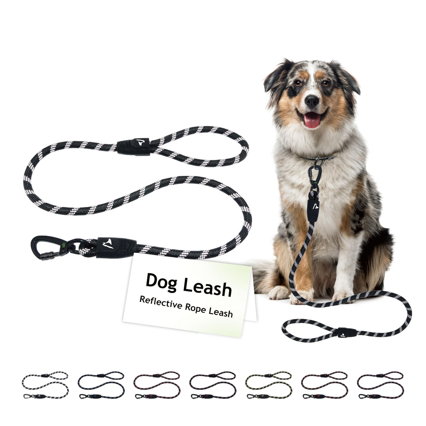 Doco 5Ft Reflective Rope Leash With Click & Lock Snap (Dcrope5060)Color: Pink, Sizes: S