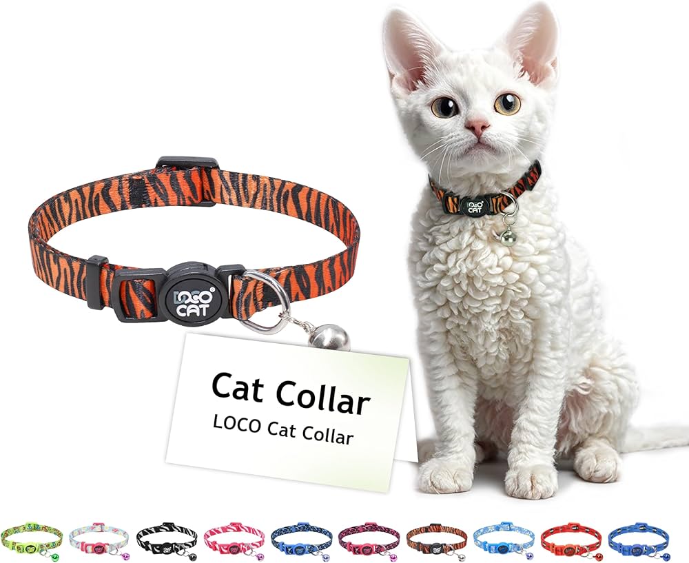 Doco® Loco Cat Collar Pattern Printed (Dcat002)Pattern/Texture