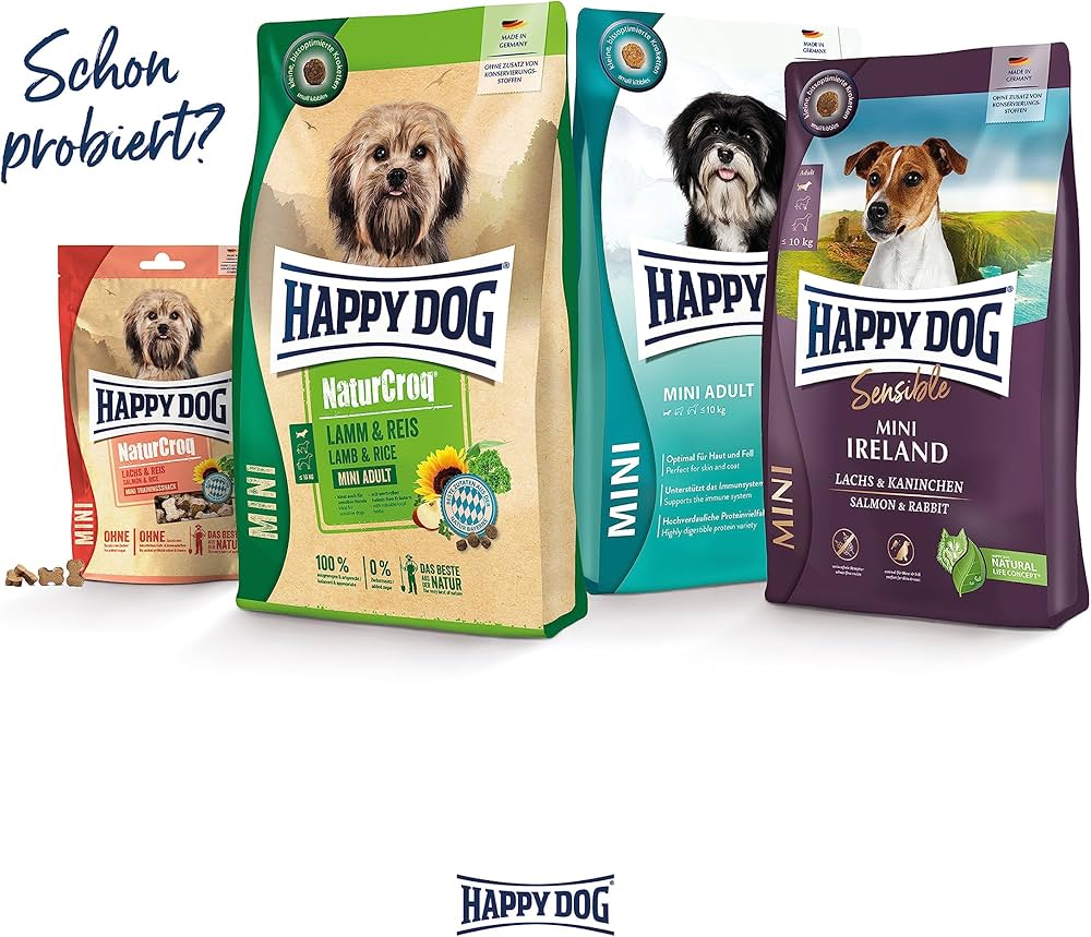 Happy Dog Naturcroq Mini - Adult Lachs & Reis (Salmon & Rice)