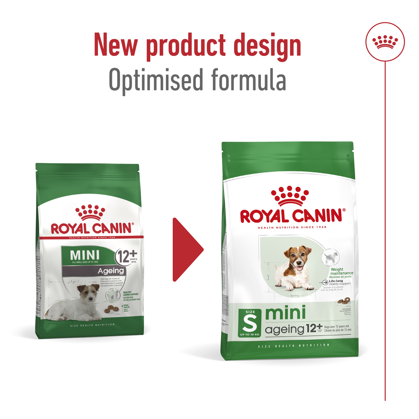 Royal Canin Size Health Mini Ageing 12+Dry Dog Food 1.5kg
