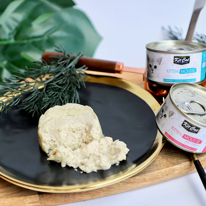 Kit Cat Chicken Mousse With Tuna Topper 80G