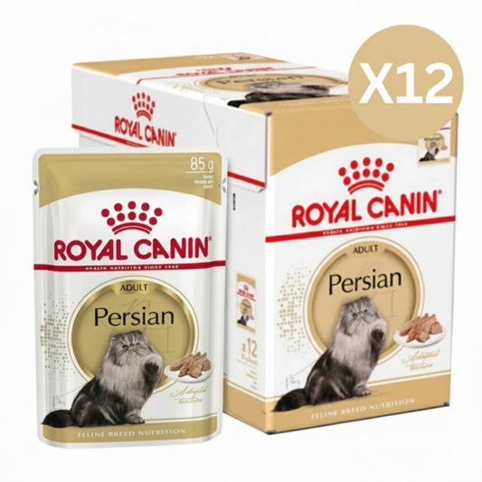 Royal Canin Feline Breed Nutrition Persian Cat Wet Food 12x85g