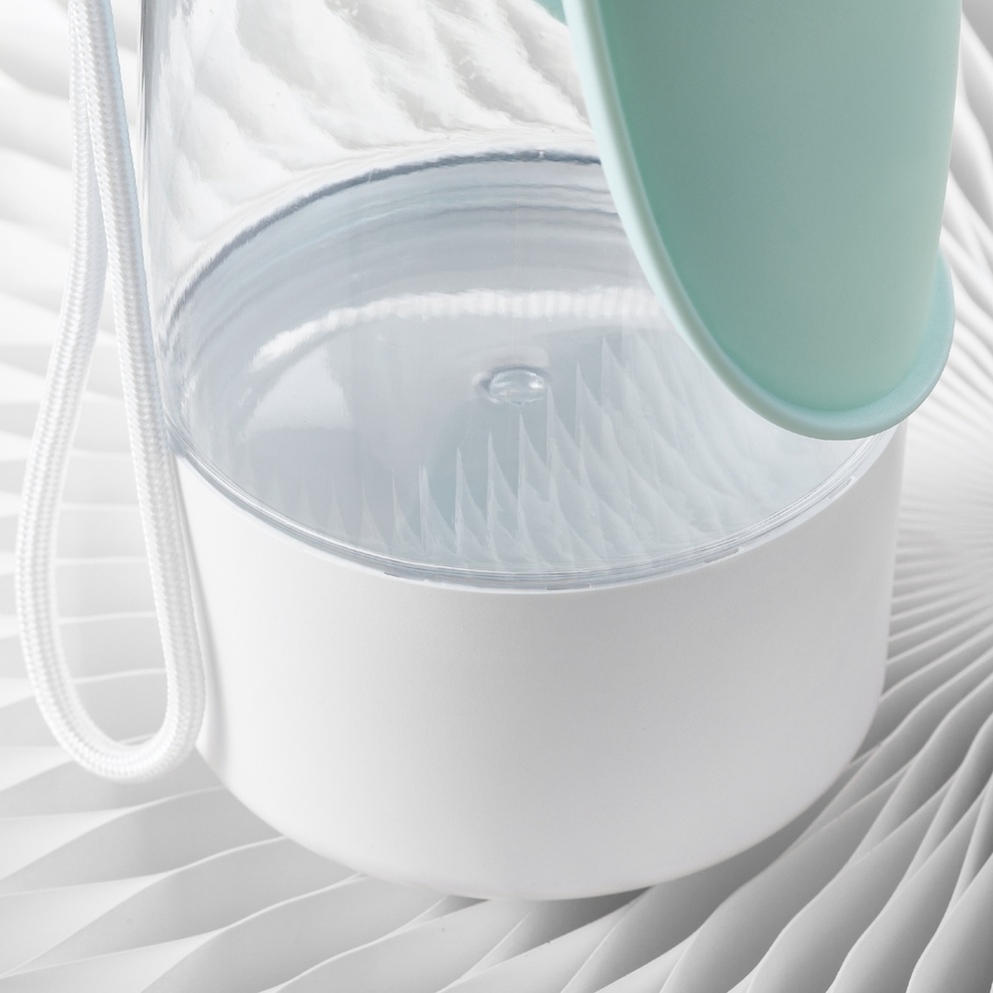 Dogness Water Bottle With Food Storage - Green