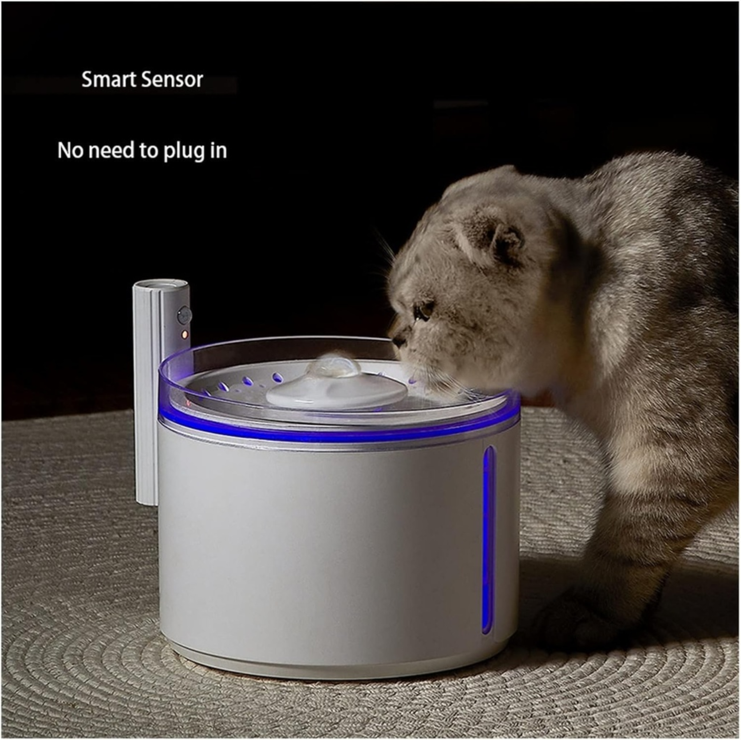 Dogness Smart Sensor Water Feeder For Pets - White