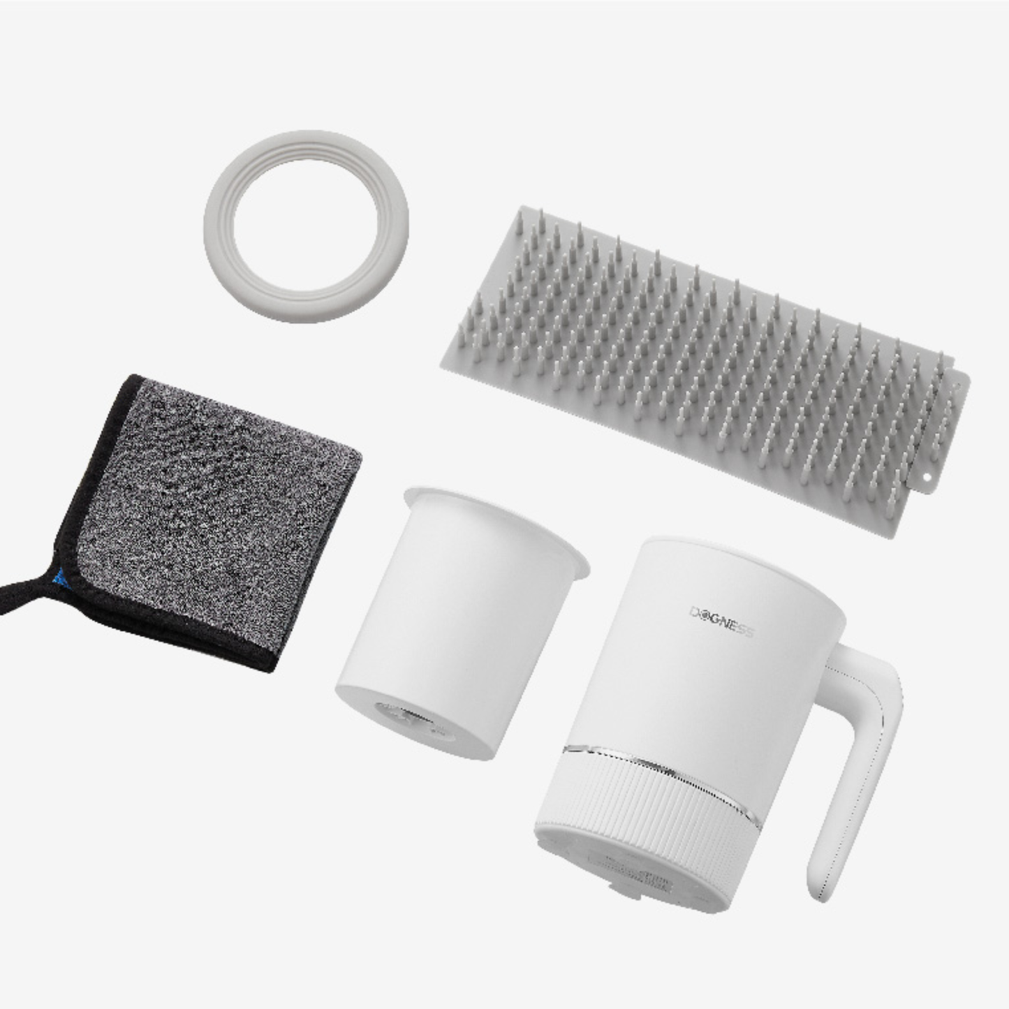 Dogness Automatic Pet Paw Cleaner And Massager Plus - White