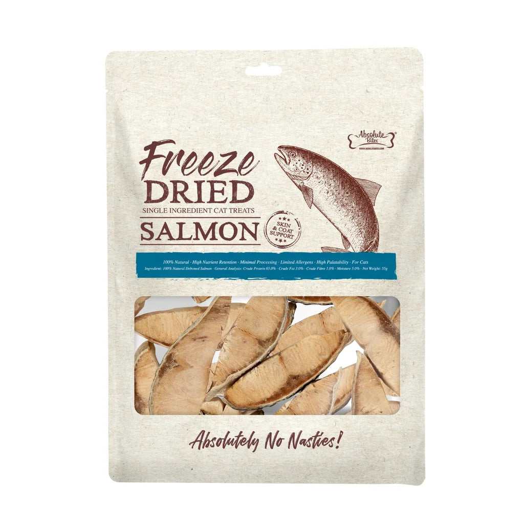 Absolute Bites Freeze Dries Cat Treat Salmon - 55g