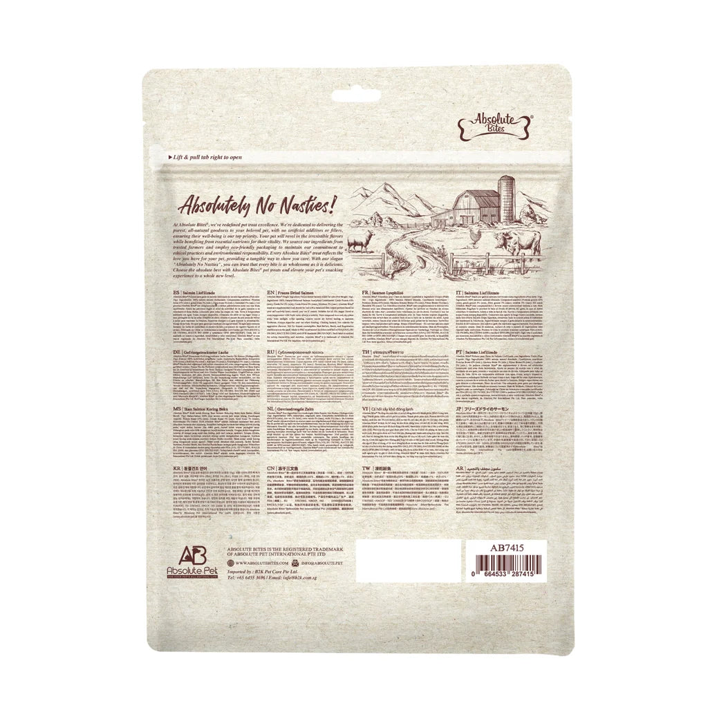 Absolute Bites Freeze Dries Cat Treat Salmon - 55g