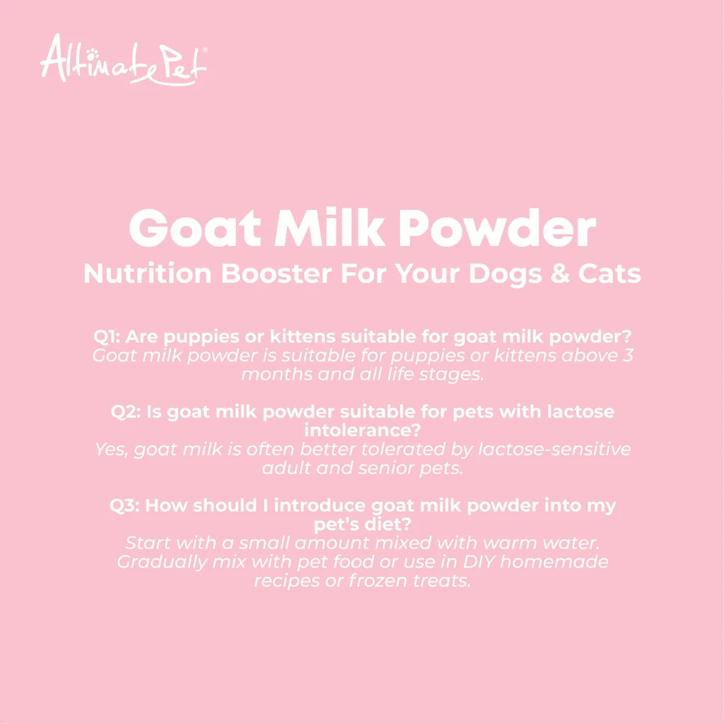 Altimate Goatmilk Powder for Dog & Cat - 200g