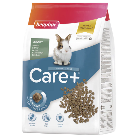 Beaphar Care+ Rabbit Junior Food - 1.5 kg