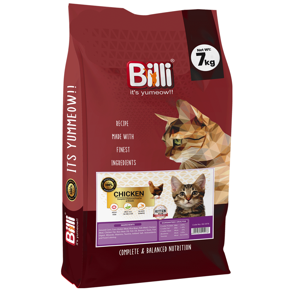 Billi Kitten Real Chicken Cat Food