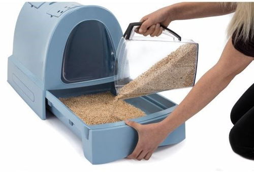 Imac Zuma Cat Litter Box with Hood - 40 x 56 x 42.5cm