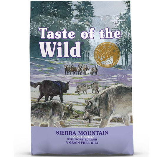 Taste Of Wild Sierra Mountain Canine Recipe With Roasted Lamb