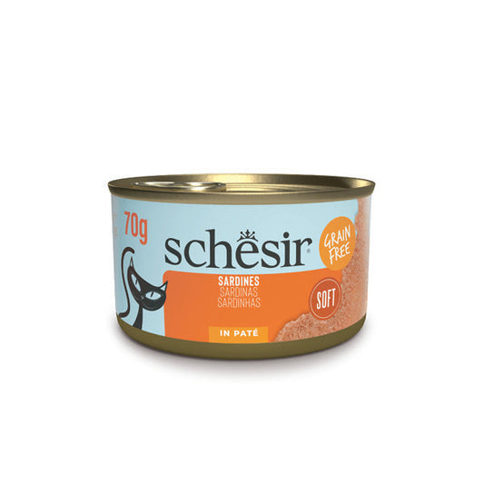 Schesir Cat Wet Food-Tuna With Sardinesweight: 70G