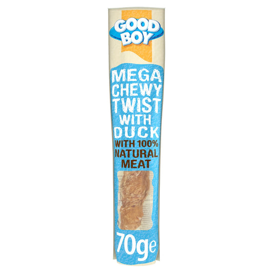 Good Boy Dog Treat Stick Mega Duck Twist - 70g