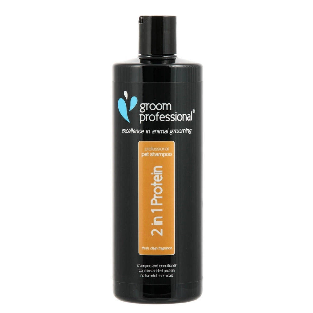 Groom Professional 2 In 1 Protein Shampoo + Conditioner for Dog & Cat